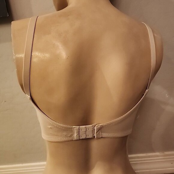 Maidenform Bra 36C Uplift Wireless Boost Nude Lined P00456 - Picture 2 of 4